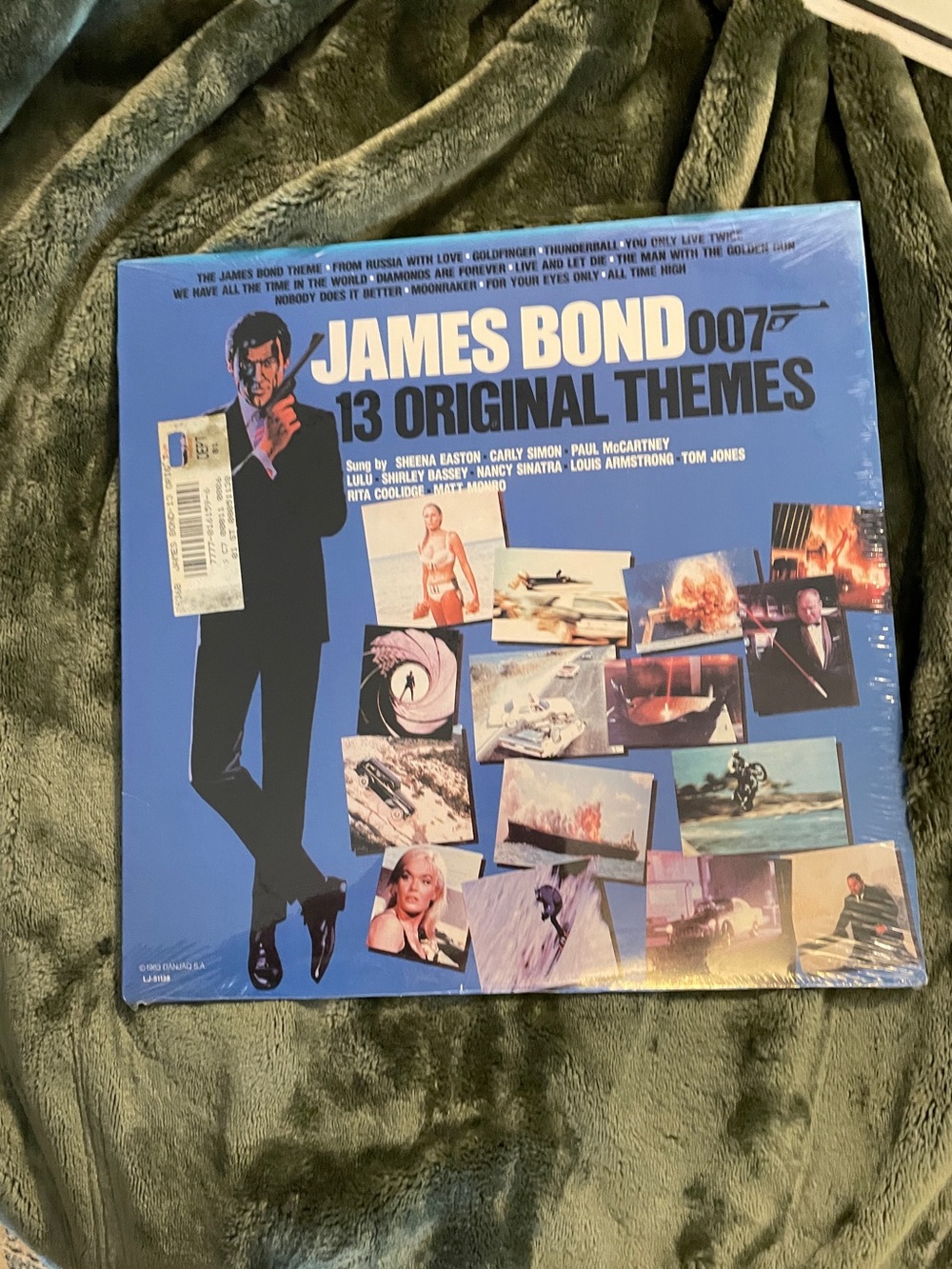 James Bond 007 - 13 Original Themes Vinyl LP (Blue Cover)